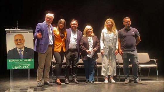 La coalición Levanta reúne a los candidatos de la comarca en la casa de cultura