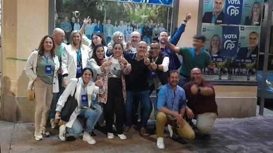 Vuelco electoral con victoria del PP de Enrique Hueso