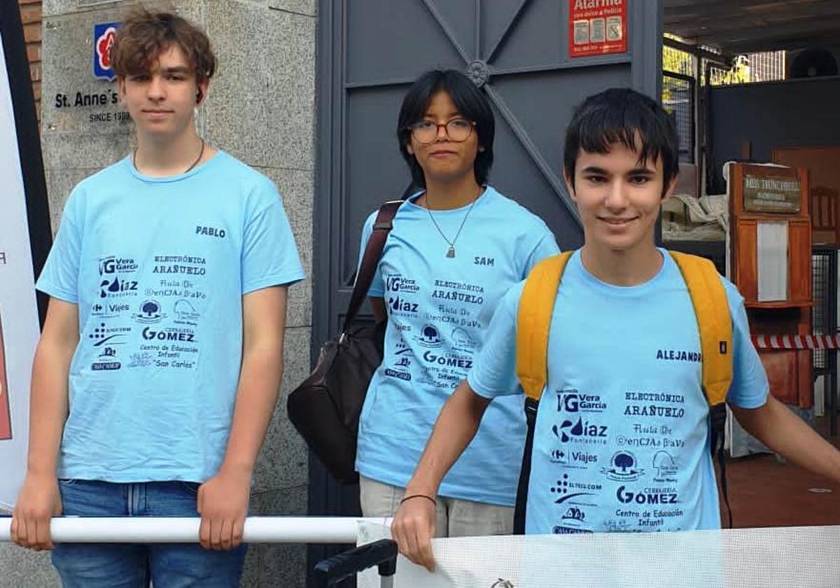 Pablo López, Samira de la Cruz y Alejandro González en Madrid