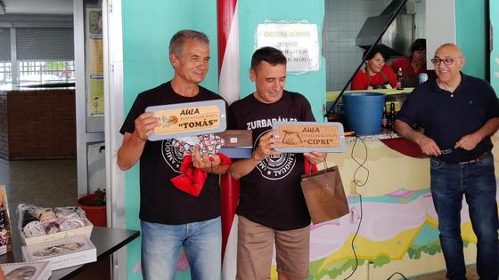 El instituto Zurbarán despide a dos de sus profesores más veteranos