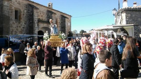 La imagen del Santo Ángel regresará a Valdehúncar tras ser restaurada