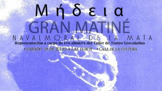 La representación de 'Medea' cerrará el taller de teatro