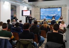 Jornada de Arjabor en el salón de actos de La Inmaculada
