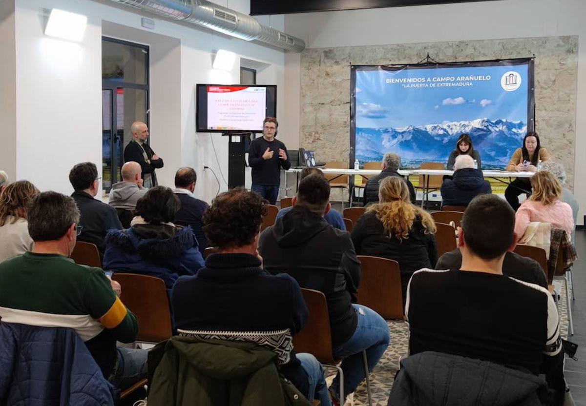 Jornada de Arjabor en el salón de actos de La Inmaculada