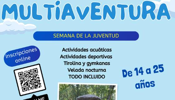 La excursión multiaventura se celebrará el 17 y 18 de agosto
