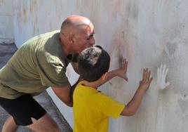 Daniel Fernández al frente de un bateo de pirita