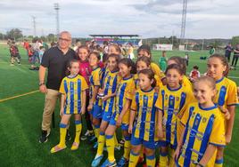 Integrantes del primer equipo creado a propuesta de los padres