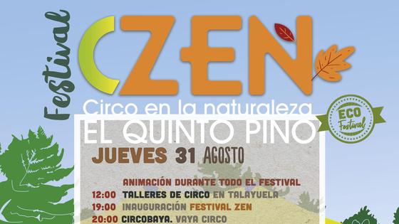 El Quinto Pino de Talayuela acoge el I Festival de Circo en la Naturaleza, CZEN