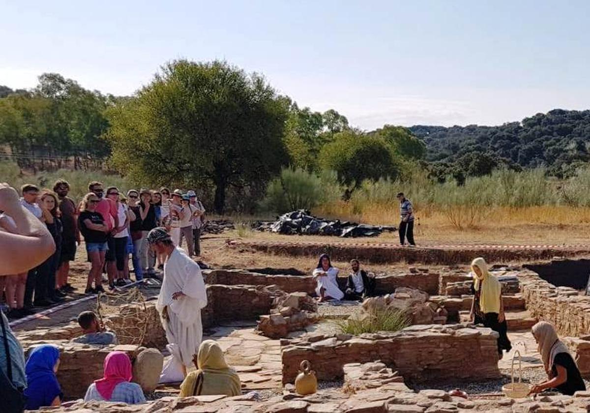 Representación en una anterior jornada de puertas abiertas