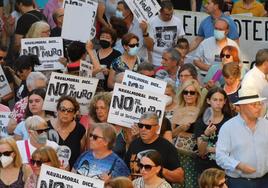 Movilización anterior de No al Muro