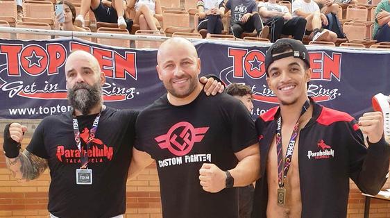 Gregorio Expósito, plata en el Campeonato de España de clubes de kickboxing