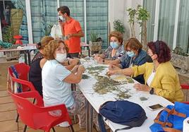 Huerto de agricultura ecológica en una edición anterior