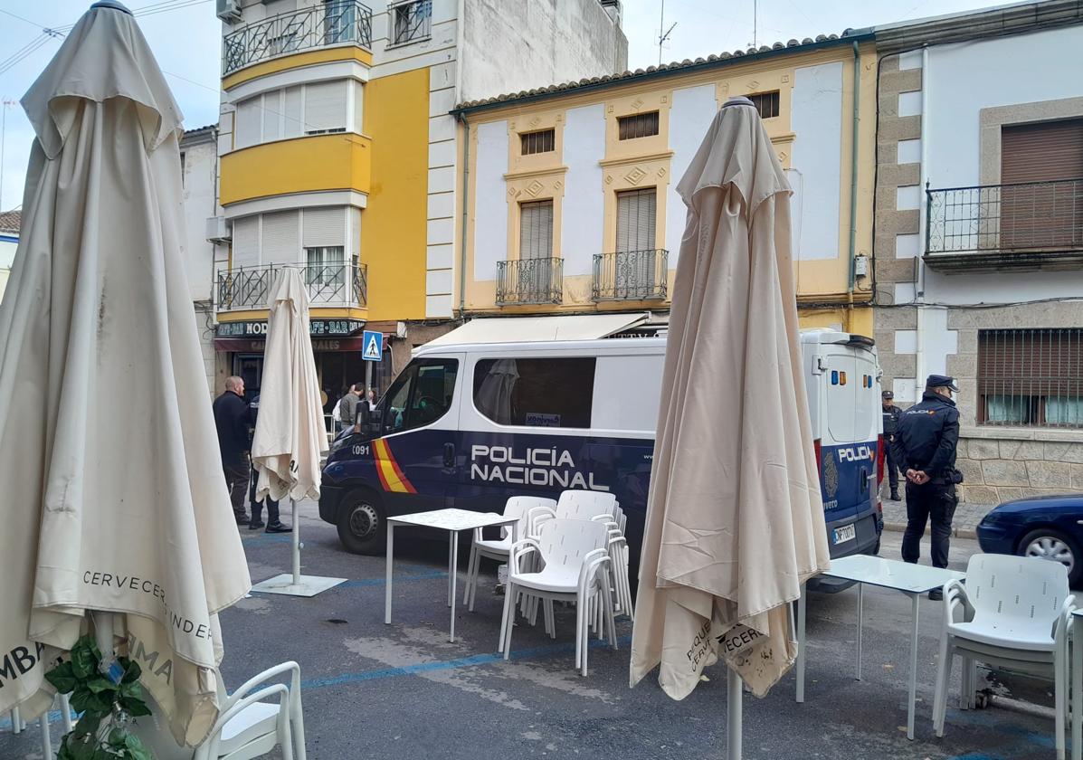 Amplio despliegue de la Policía Nacional en varios puntos del casco urbano
