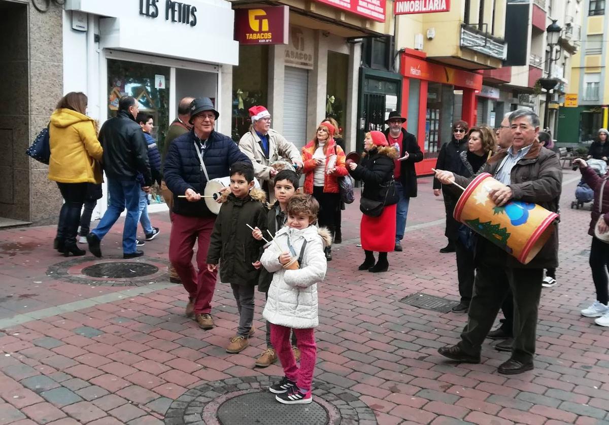 Taller de instrumentos navideños de El Encinar