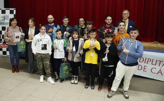 El Club Moralo de Ajedrez triunfa en el torneo de Jarandilla de la Vera