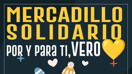 Organizan un mercadillo solidario a beneficio de una niña con sarcoma de Ewing