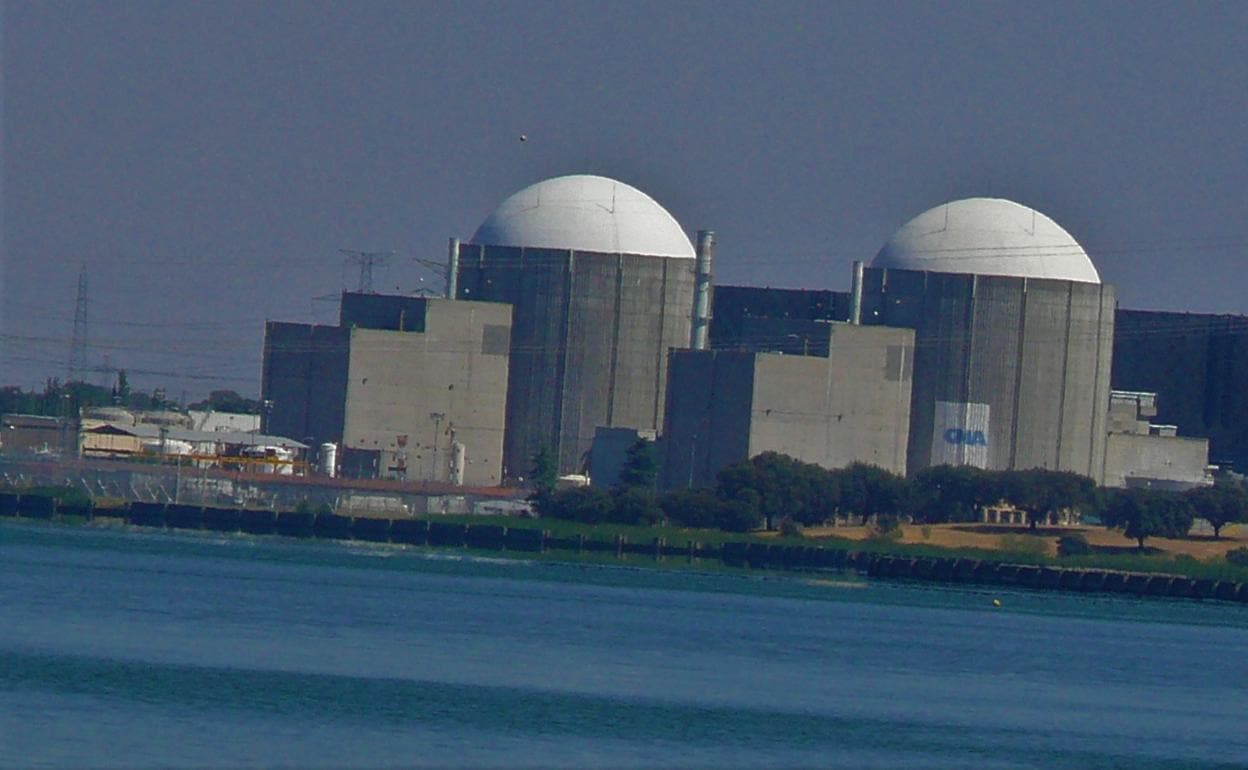 Imagen de la central nuclear de Almaraz 