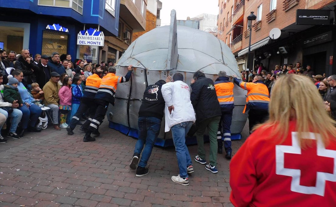 Fotos: Carrozas y comparsas