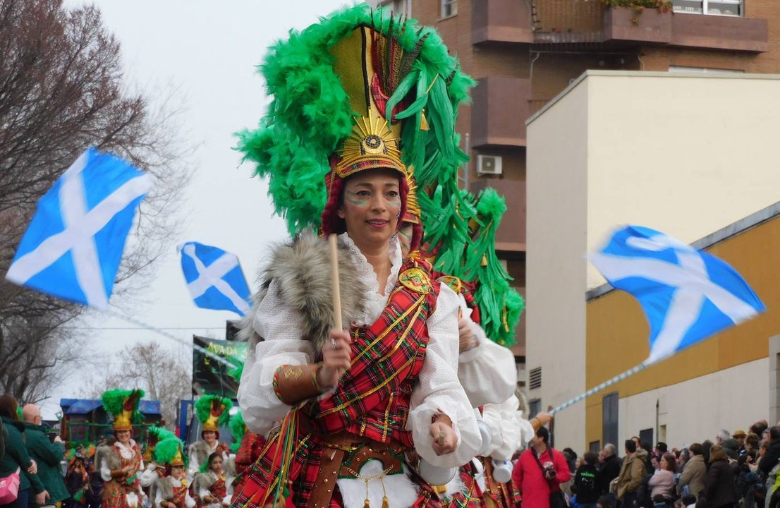 Fotos: Carrozas y comparsas