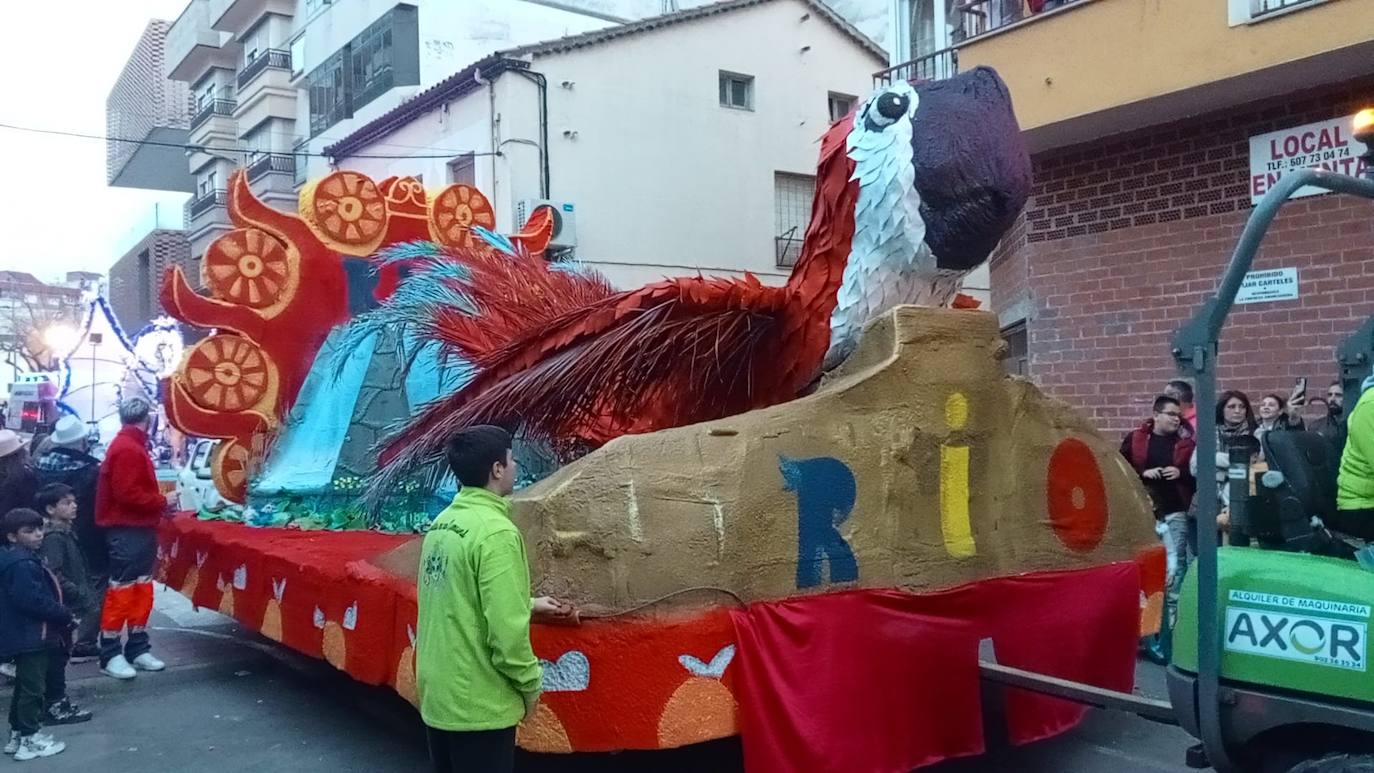 Fotos: Carrozas y comparsas