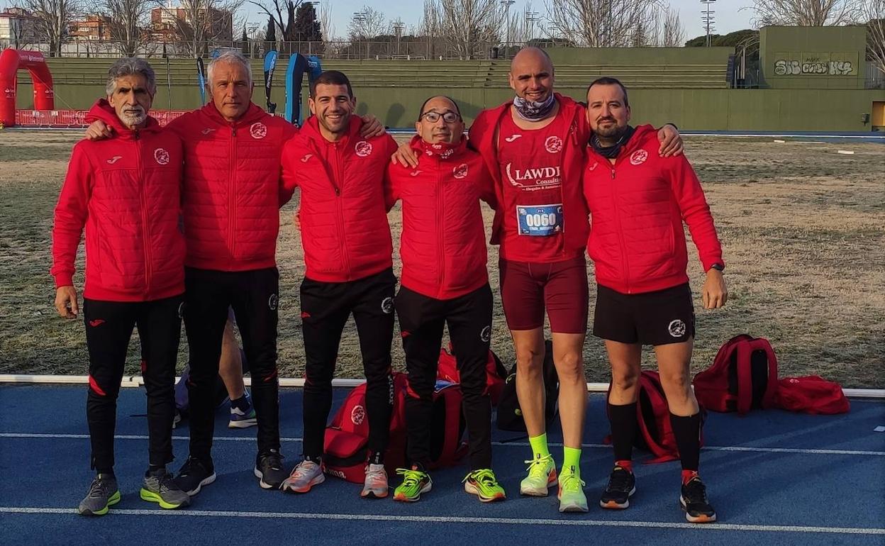 Jorge Campos, del Club Deportivo Navalmaratón, 16º en La Latina