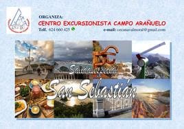 El Centro Excursionista visitará San Sebastián en Carnaval