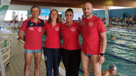 Gonzalo Bernabé, de Piscis, bate tres récords regionales en la categoría Master+60