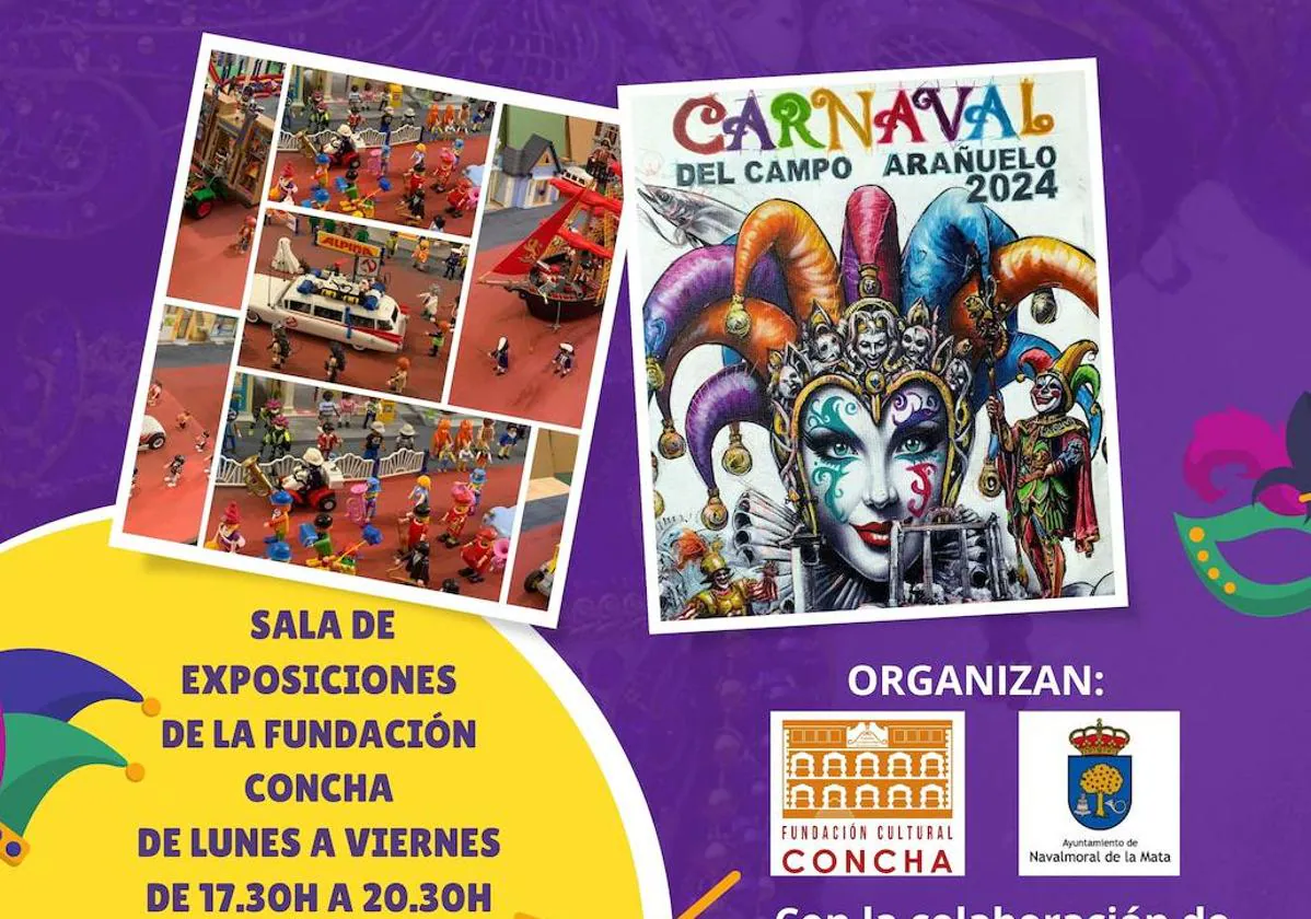 Una exposición con más de 500 piezas de Playmobil recrea el desfile del Carnaval