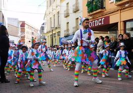 Los colegios abren el desfile juvenil aplazado el viernes de Carnaval
