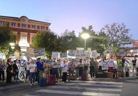 Una de las numerosas acciones reivindicativas de No al Muro