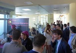 Vivero de empresas el día de su inauguración