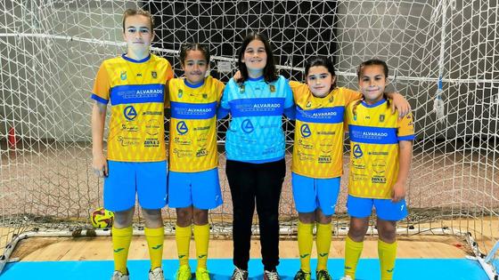 Cinco jugadoras de la Escuela Morala, en campeonatos de España de Selecciones Autonómicas de fútbol-sala