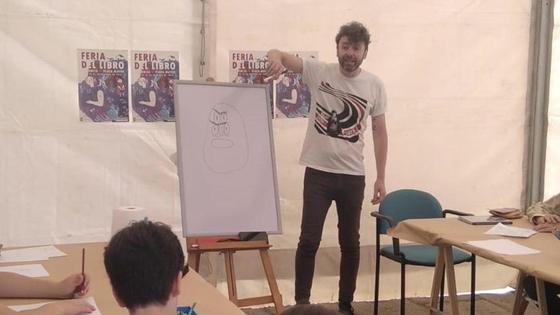 Fermín Solís enseñará a niños a dibujar cómics