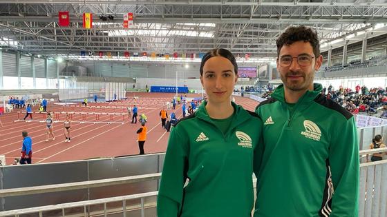Gloria Valverde, quinta en el Campeonato de España Sub-20 en 60 metros libres
