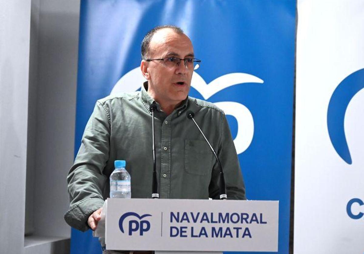 Enrique Hueso, alcalde de Navalmoral