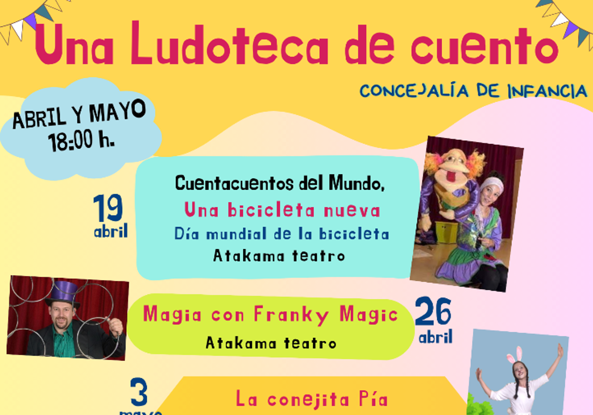La concejalía de Infancia programa una 'Ludoteca de cuento' en Diversia