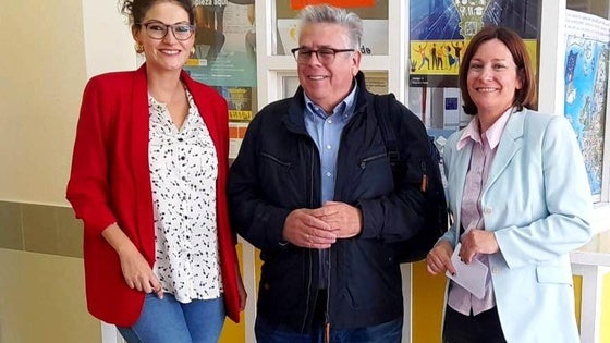 El Zurbarán celebra el Día de Europa con la presencia del eurodiputado Sánchez Amor