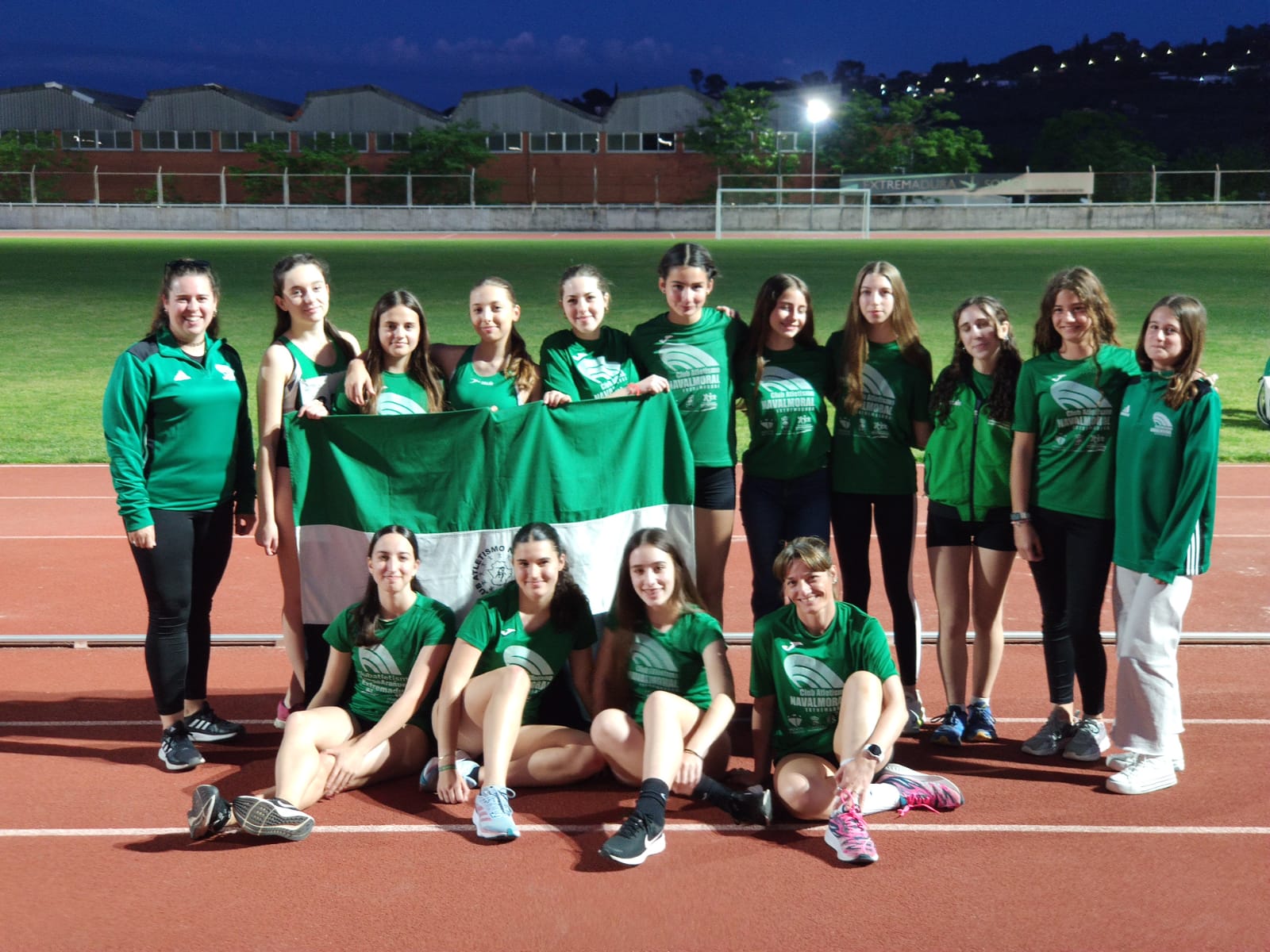 Equipo femenino del club de Navalmoral