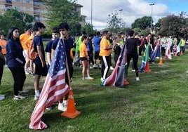 Lectura del juramento olímpico