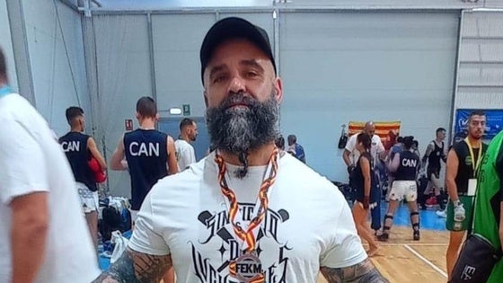 Gregorio Expósito, medalla de plata en el Campeonato de España FEKM