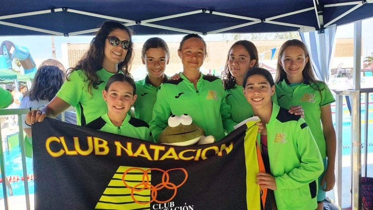 El Club Natación Moralo logra 16 medallas en el Campeonato de Extremadura Alevín-Copa Judex 2024