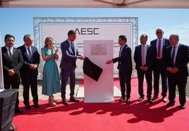 Primera piedra de la gigafactoría en expacionavalmoral