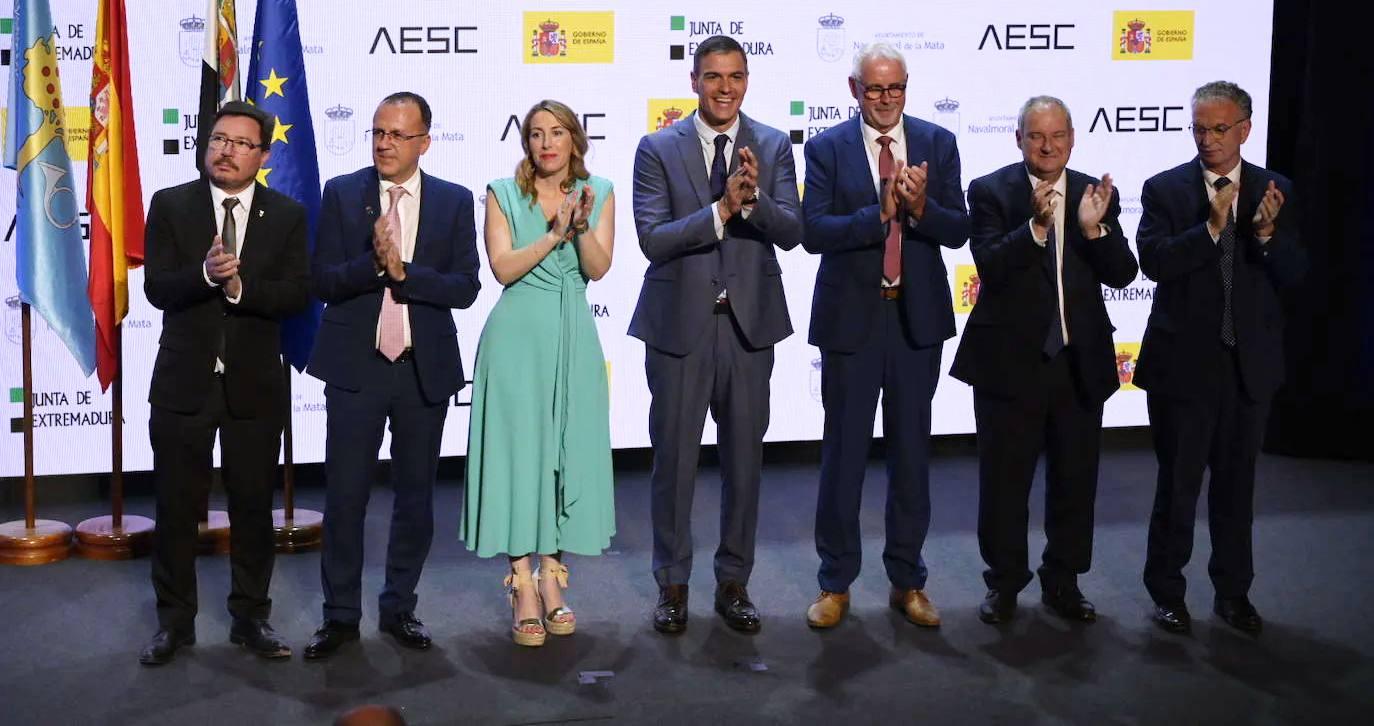 Primera piedra del futuro industrial de Extremadura