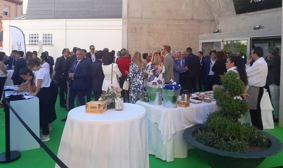 Primera piedra del futuro industrial de Extremadura