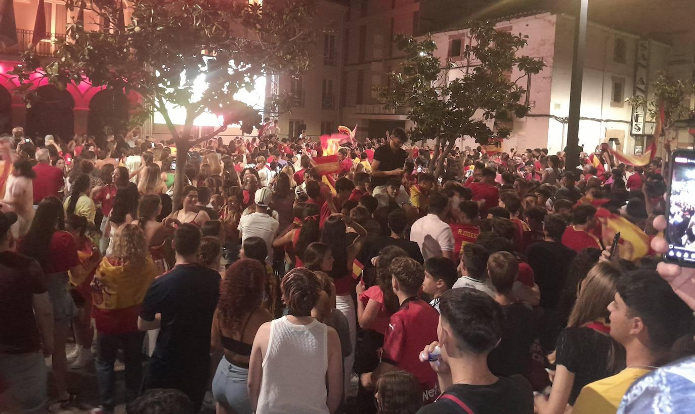 La afición futbolística vibra con el triunfo en la Eurocopa