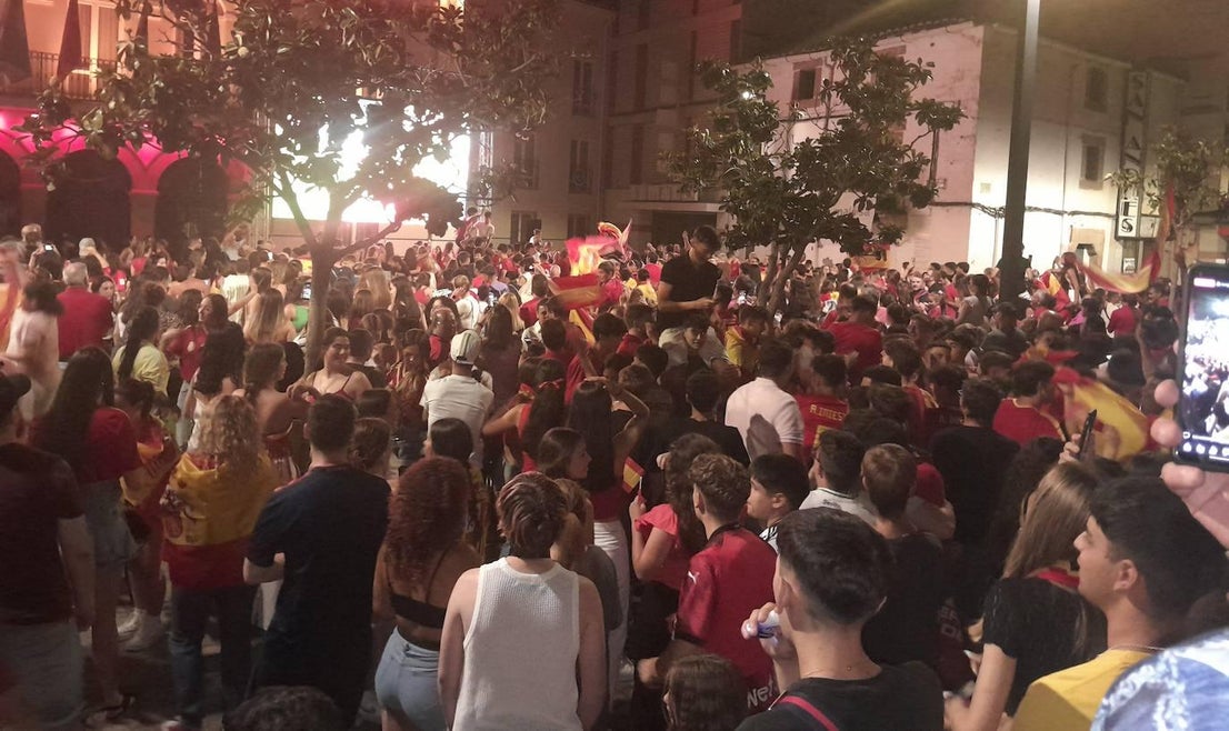 La afición futbolística vibra con el triunfo en la Eurocopa