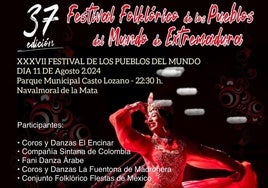 El Festival de los Pueblos del Mundo contará con grupos de Colombia y México