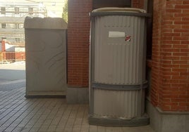 Aseos provisionales en la estación de autobuses