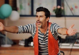 Julio Pedrosa en uno de sus gestos característicos