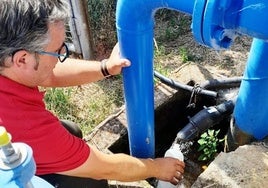 Diputación mejora el abastecimiento de agua a los vecinos de Berrocalejo